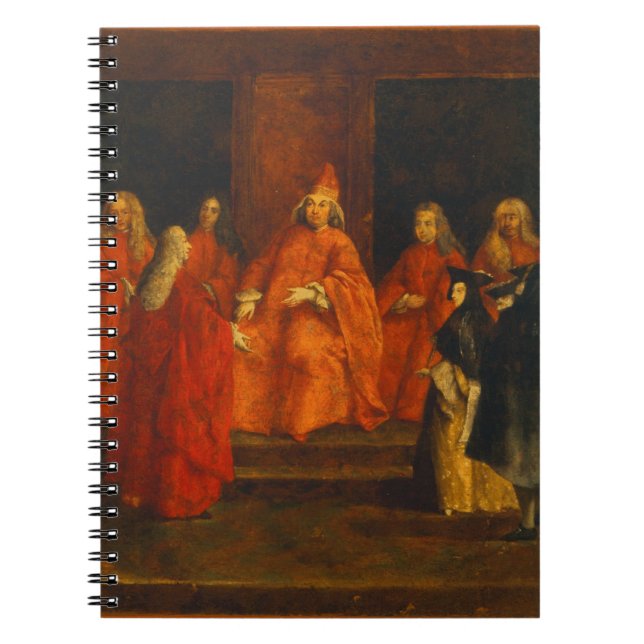 Carnet Le doge Grimani sur son trône (Devant)