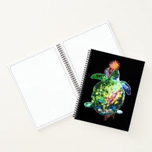 Carnet Le doigt de couleur cosmique