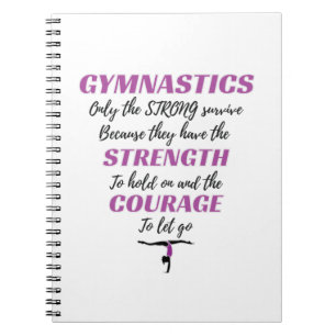 Carnet Le don de gymnastique Le don de la gymnaste de la 