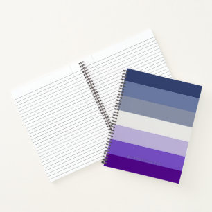 Carnet Le drapeau de la fierté lesbienne boucher de Slipp