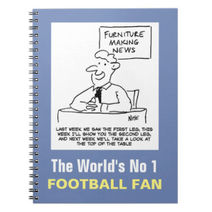 Carnet Le fan de football numéro 1 du monde