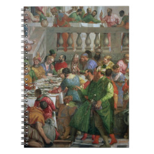 Carnet Le festin de mariage chez Cana, détail de régale