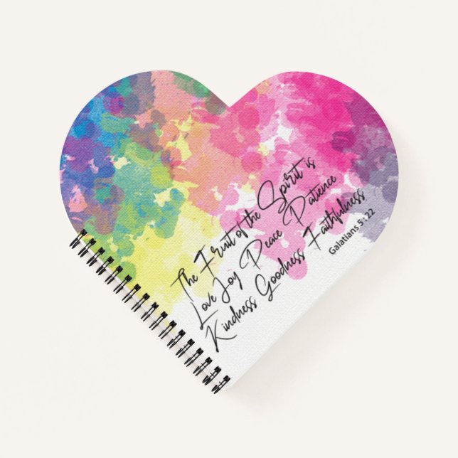 Carnet Le Fruit de l'Esprit - Galates 5 (Devant)