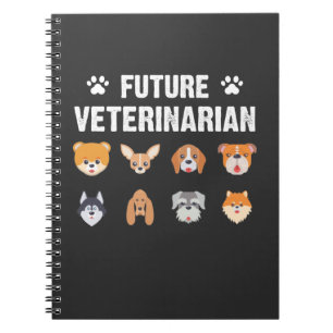 Carnet Le futur Amoureux des animaux de l'enfant de la te