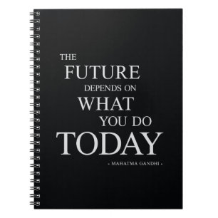 Carnet Le futur devis de motivation inspirationnel