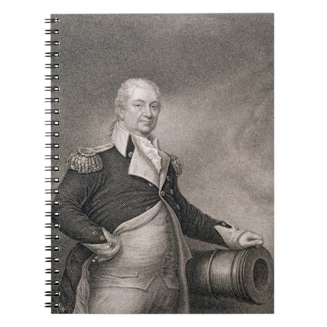 Carnet Le Général principal Henry Knox (1750-1806) gravé (Devant)