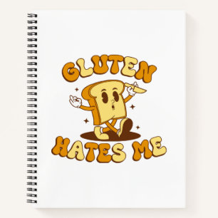 Carnet Le gluten me déteste