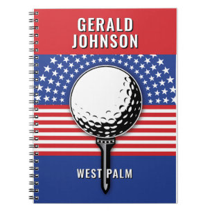 Carnet Le golf patriotique américain