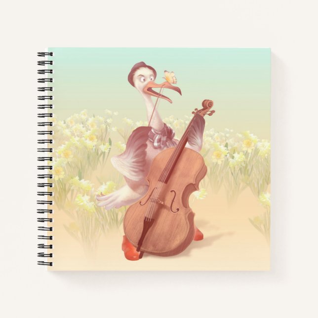 Carnet Le grand artiste du printemps (Devant)