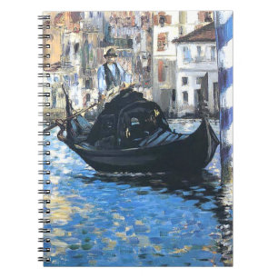 Carnet Le grand canal de Venise Edouard Manet Drawstr