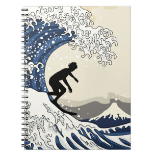 Carnet Le grand surfer de Kanagawa