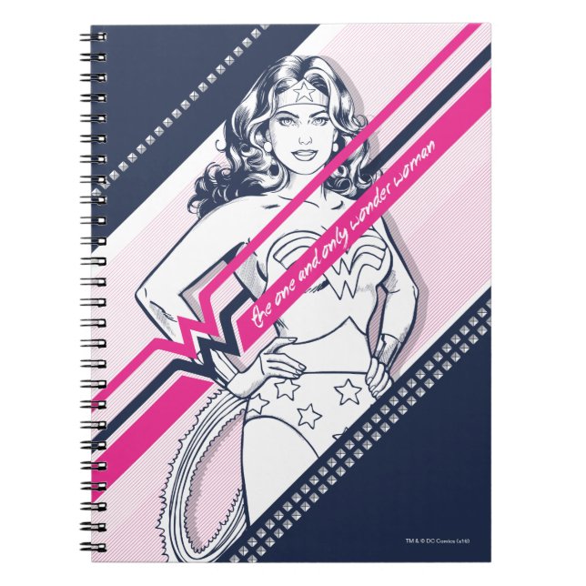 Carnet Le Graphique Rétro De La Femme La Seule Et Unique  (Devant)