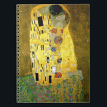 Carnet Le ~ Gustav Klimt de baiser<br><div class="desc">C'est le baiser peint par Gustav Klimt en 1907. C'est la peinture de Nouveau d'art la plus célèbre dans l'histoire</div>
