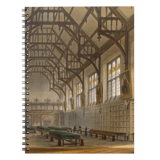 Carnet Le Hall de l'université de trinité, Cambridge, de (Devant)