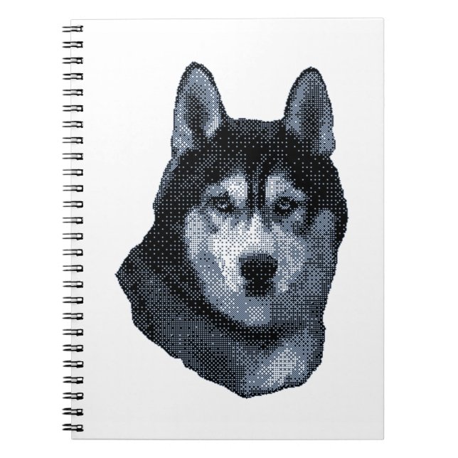 Carnet Le Husky Est Mon Chien Favori, Le Husky Sibérien (Devant)