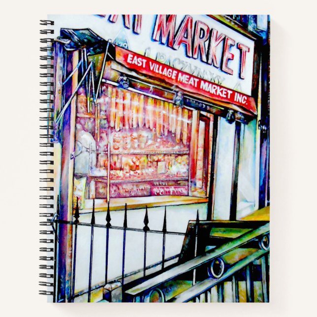 Carnet Le jardin de la sagesse de l'East Village (Devant)