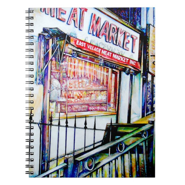 Carnet Le jardin de la sagesse de l'East Village (Devant)