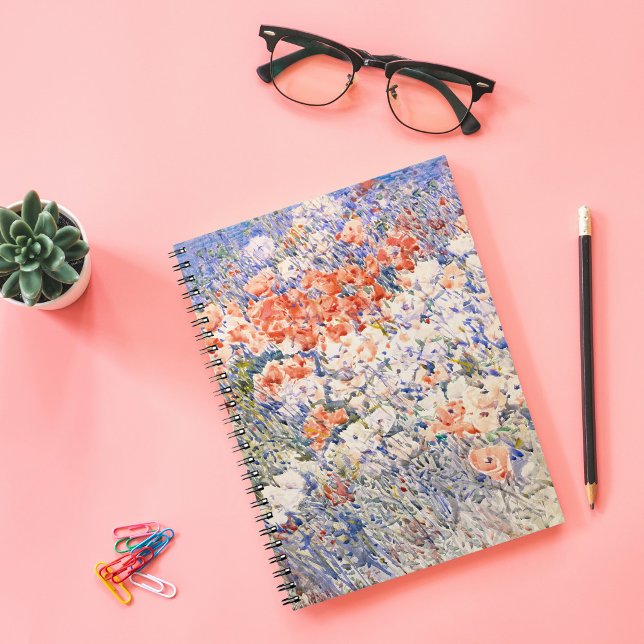 Carnet Le jardin de l'île | Childe Hassam (Créateur téléchargé)