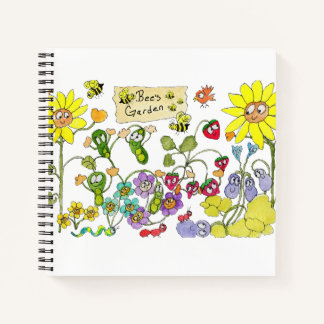 Carnet Le jardin des abeilles