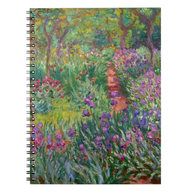 Carnet Le Jardin Iris De Giverny By Claude Monet (Devant)