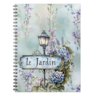 Carnet Le Jardin (jardin) Plutôt Fleurs violettes