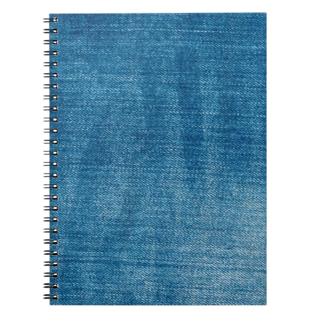 Carnet Le jean bleu texture gros plan. jean denim bleu (Devant)