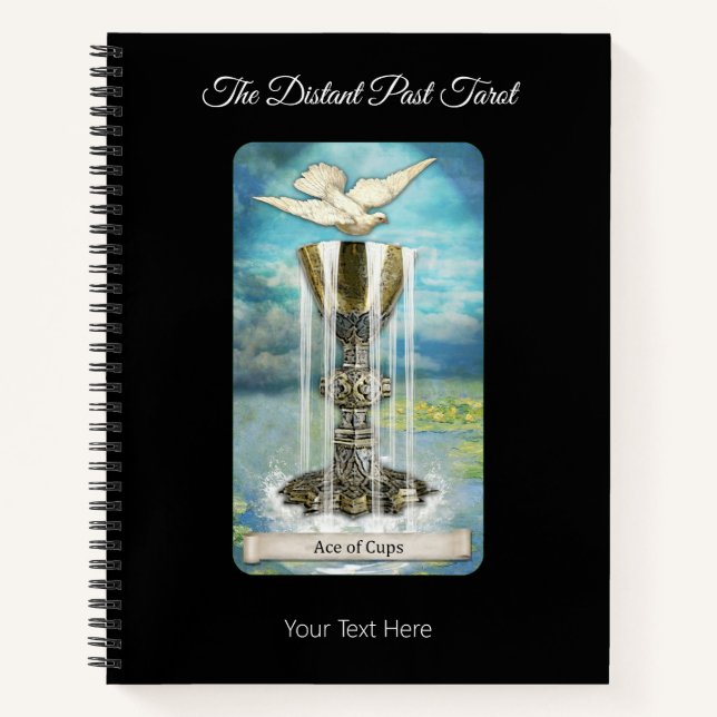 Carnet Le jeu de tarot The Distant Past Ace de Coupes (Devant)