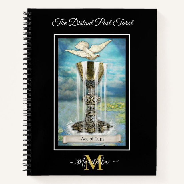 Carnet Le jeu de tarot The Distant Past As de Coupes Mono (Devant)