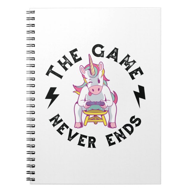 Carnet Le jeu n'est jamais terminé (Devant)