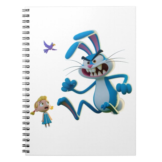 Carnet Le lapin en colère  (Devant)