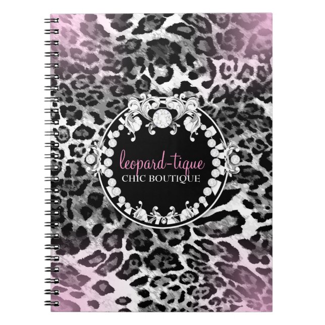 Carnet Le Léopard-Tique 311 rose se fanent (Devant)