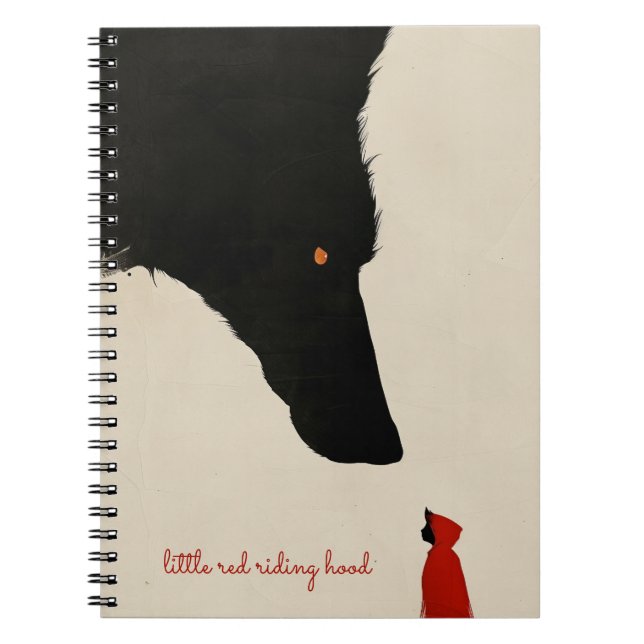 Carnet le loup sans coeur et le petit chaperon rouge (Devant)