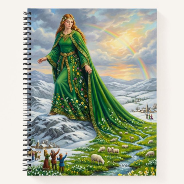 Carnet Le Manteau de Brigitte (Apporter le Printemps) (Devant)