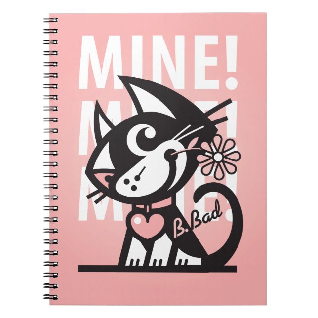 CARNET LE MAUVAIS KITTY DE BETTY (Devant)