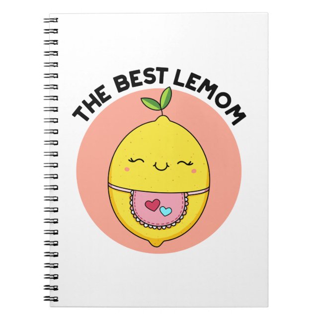 Carnet Le Meilleur Jeu de Mots sur le Citron Drôle  (Devant)