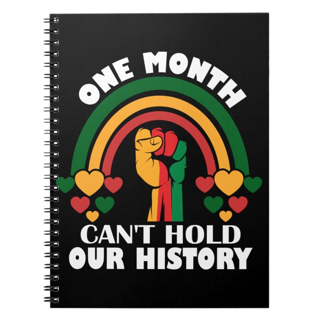 Carnet Le mois ne peut pas retenir notre histoire (Devant)