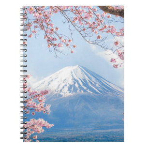 Carnet Le mont Fuji   Lac Kawaguchiko   Printemps Au Japo