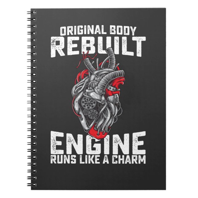 Carnet Le Moteur D'Origine Corps Reconstruite Fonctionne  (Devant)