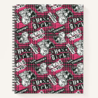 Le motif carreau punk des Hex Girls