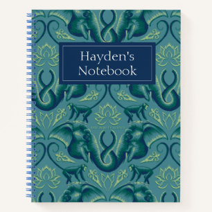 Carnet Le Motif de Tapisserie Safari Tranquille - Le Lotu