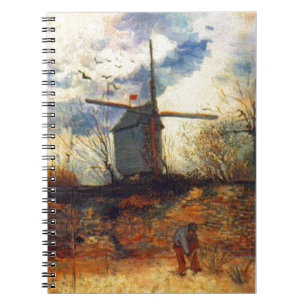 Carnet Le Moulin de la Galette Van Gogh