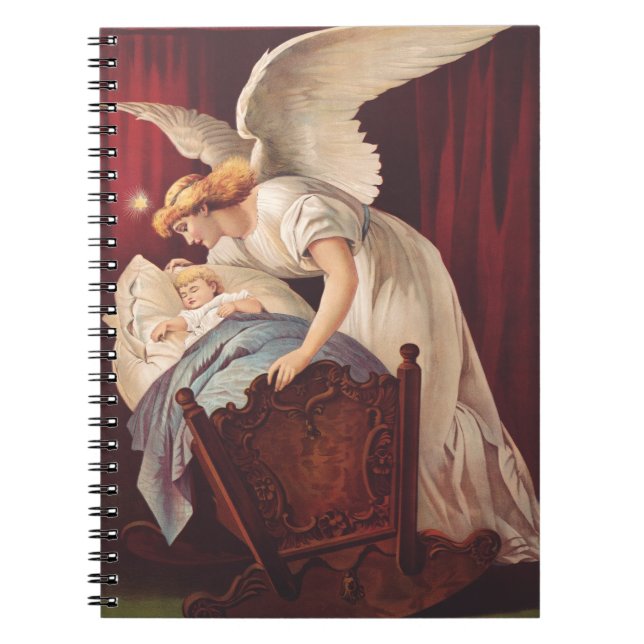 Carnet Le murmure d'ange près du berceau (Devant)