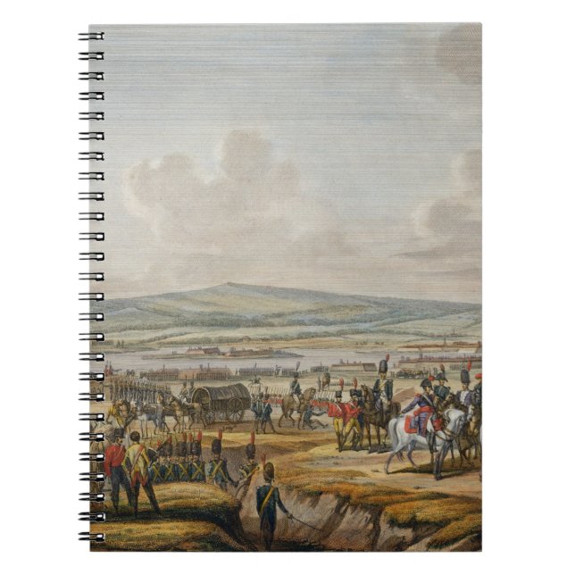 Carnet Le napoléon visitant le siège fonctionne à Danzig (Devant)