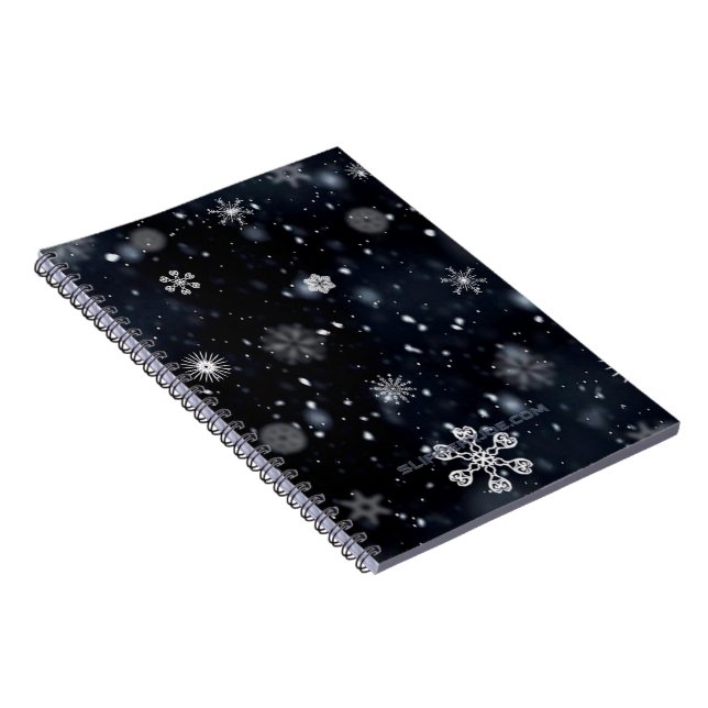 Carnet Le Noël de SlipperyJoe, hiver magique paisible à (Côté Droit)