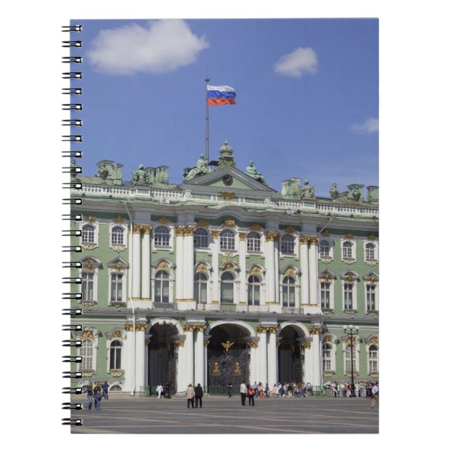 Carnet Le Palais d'Hiver, St Petersbourg, Russie (RF) (Devant)