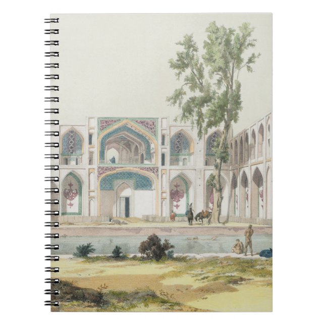 Carnet Le palais du Tchar-Sac à Isphahan, Perse, plat (Devant)