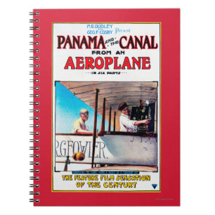 Carnet Le Panama et le courrier de promo de film d'avion