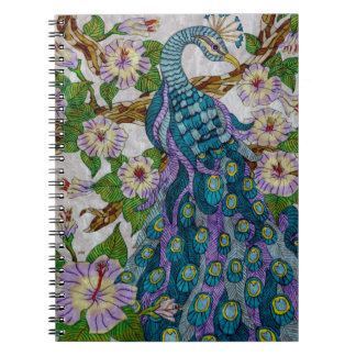 Carnet Le paon pourpre