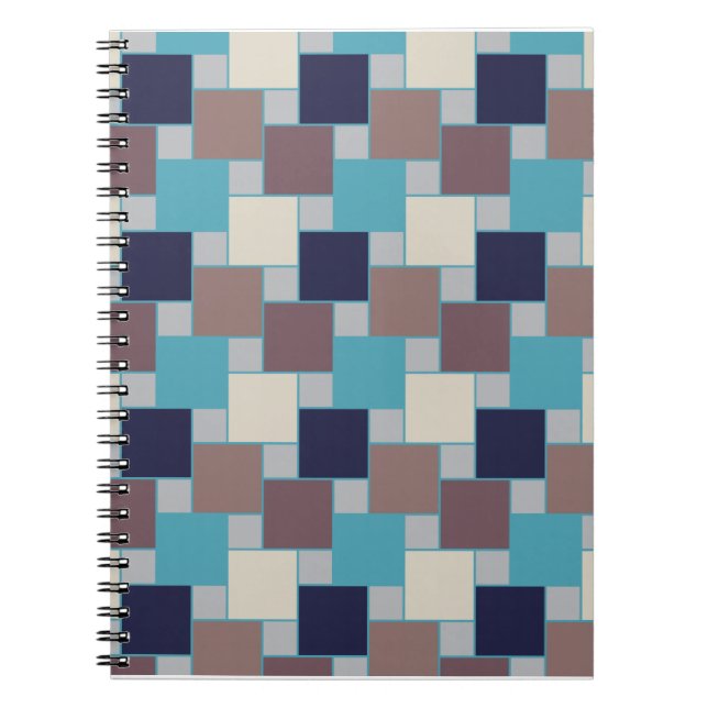 Carnet Le paon sur la plage (Devant)