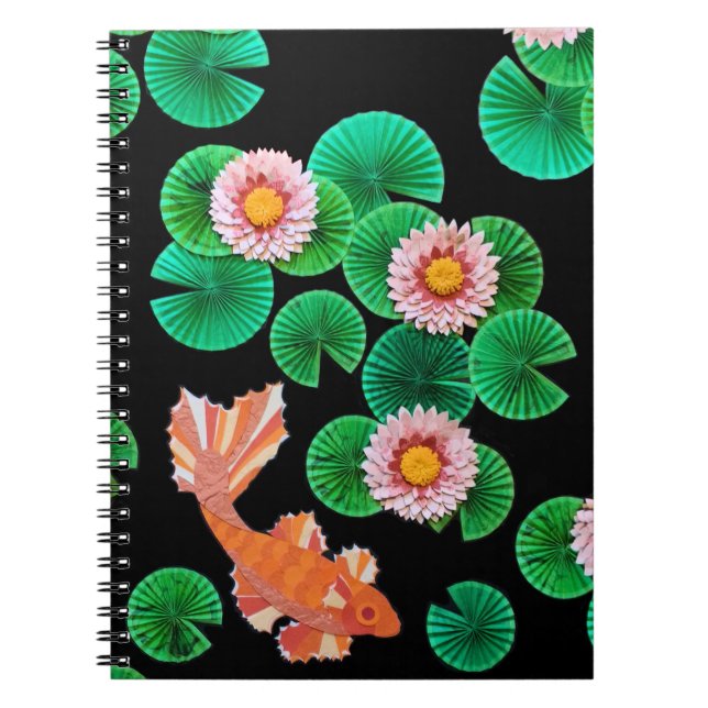 Carnet Le papier Koi Pond (Devant)